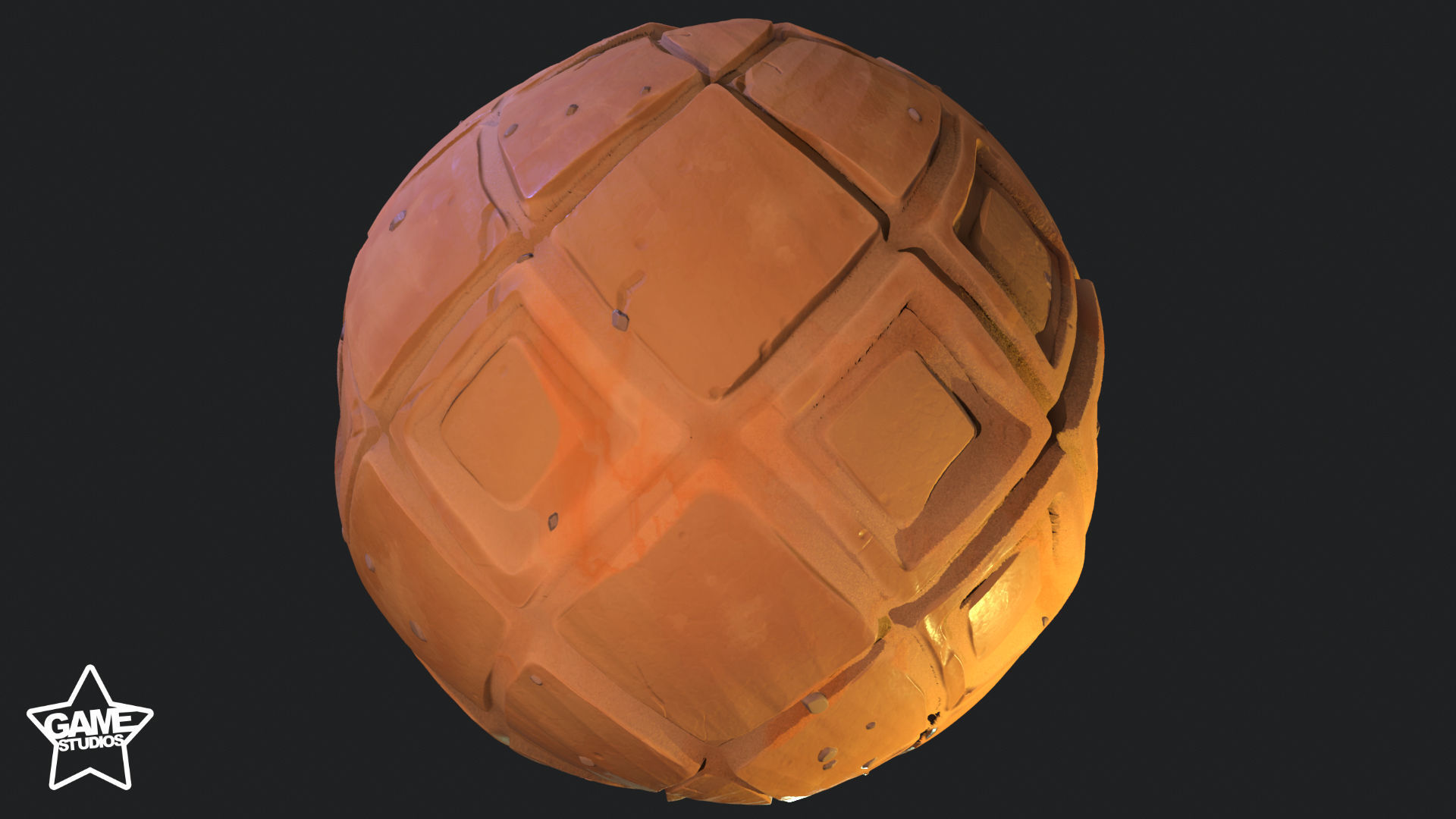 Stylized Desert Tiles Material 01 Texture_3