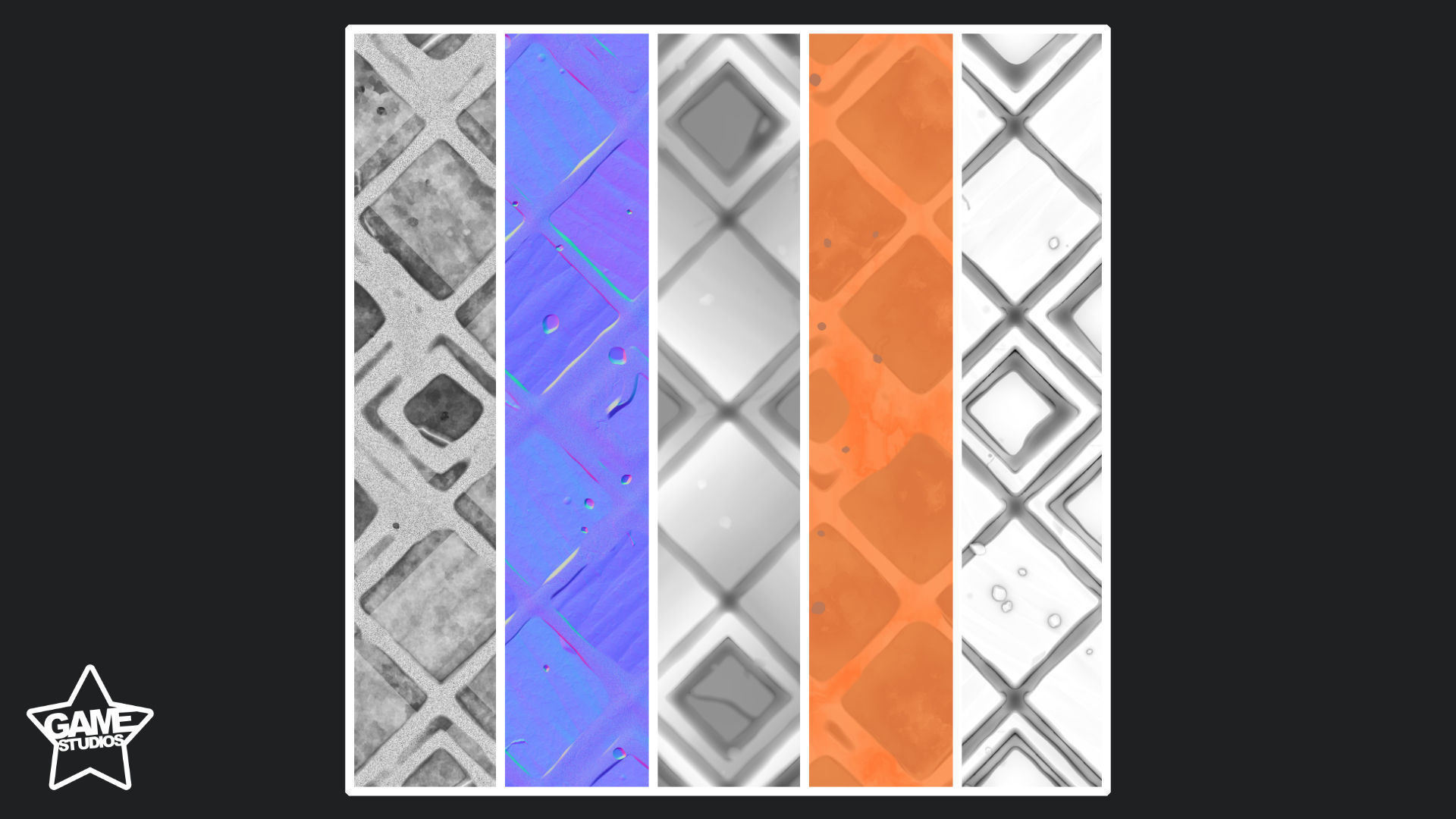 Stylized Desert Tiles Material 01 Texture_2