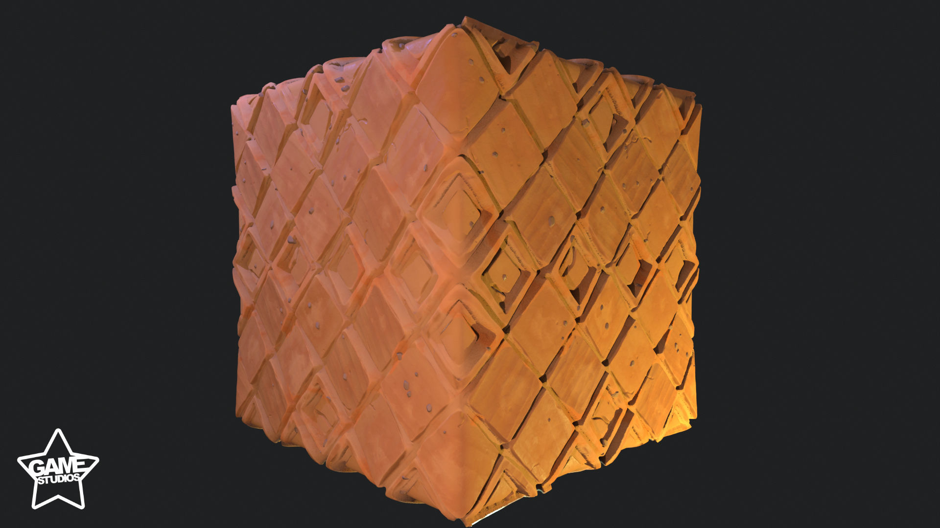 Stylized Desert Tiles Material 01 Texture_4