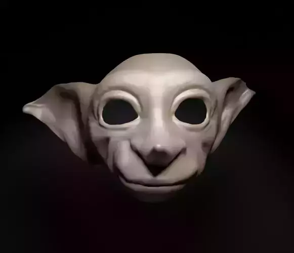 Dobby - Harry Potter Movie Cospay Costume Face Mask 3D print model