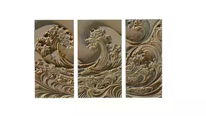mural decor set wall panel 24