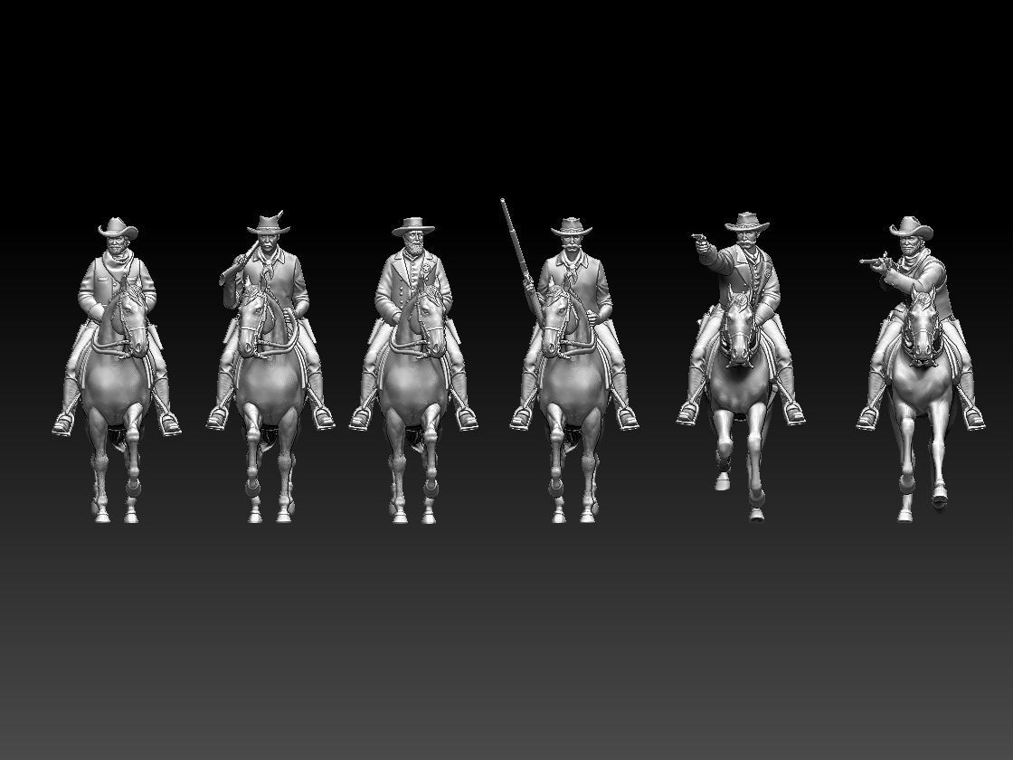 COWBOYS 3D print model_41