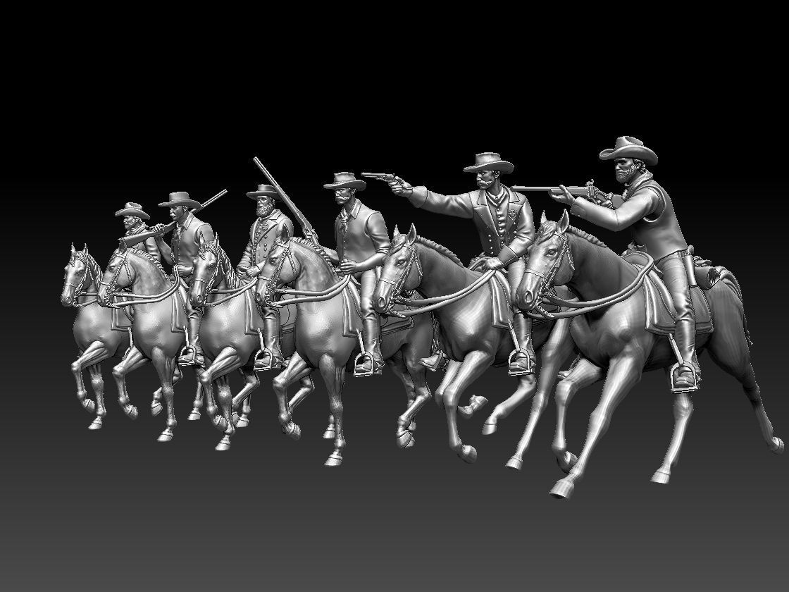 COWBOYS 3D print model_36