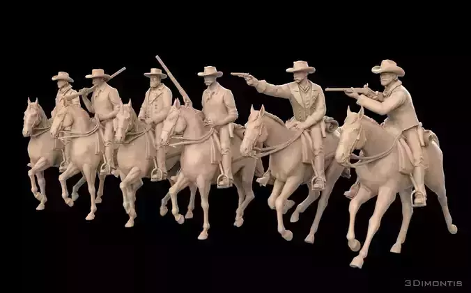 COWBOYS 3D print model
