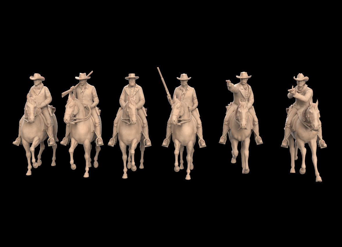 COWBOYS 3D print model_26