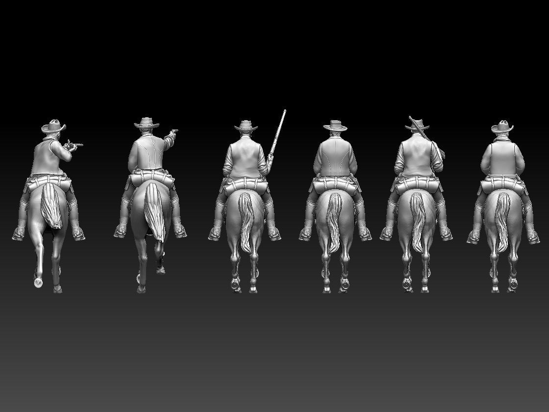 COWBOYS 3D print model_38