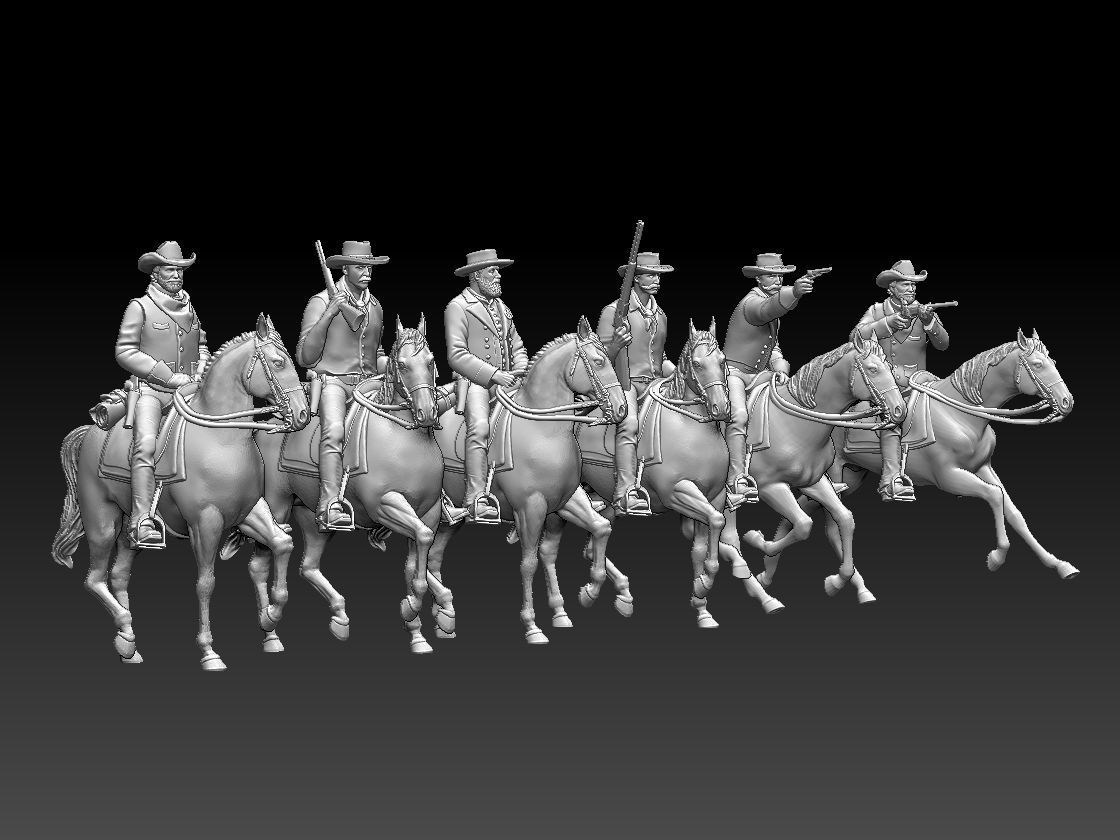 COWBOYS 3D print model_32