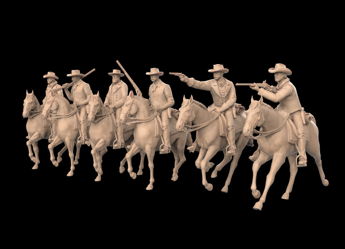 COWBOYS 3D print model_23