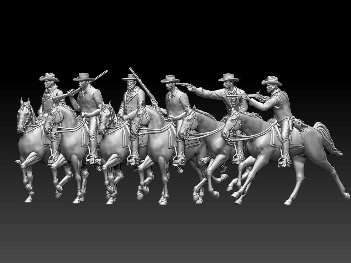 COWBOYS 3D print model_37