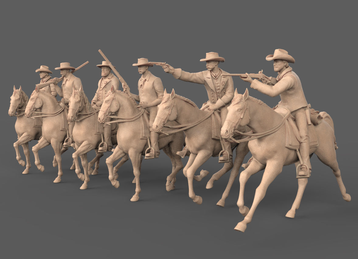 COWBOYS 3D print model_33