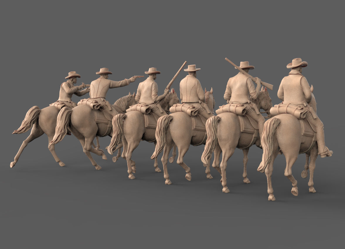 COWBOYS 3D print model_4