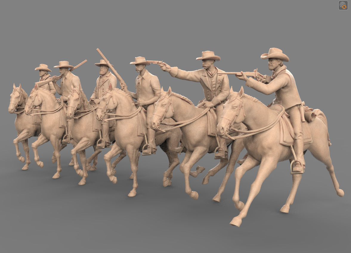 COWBOYS 3D print model_12