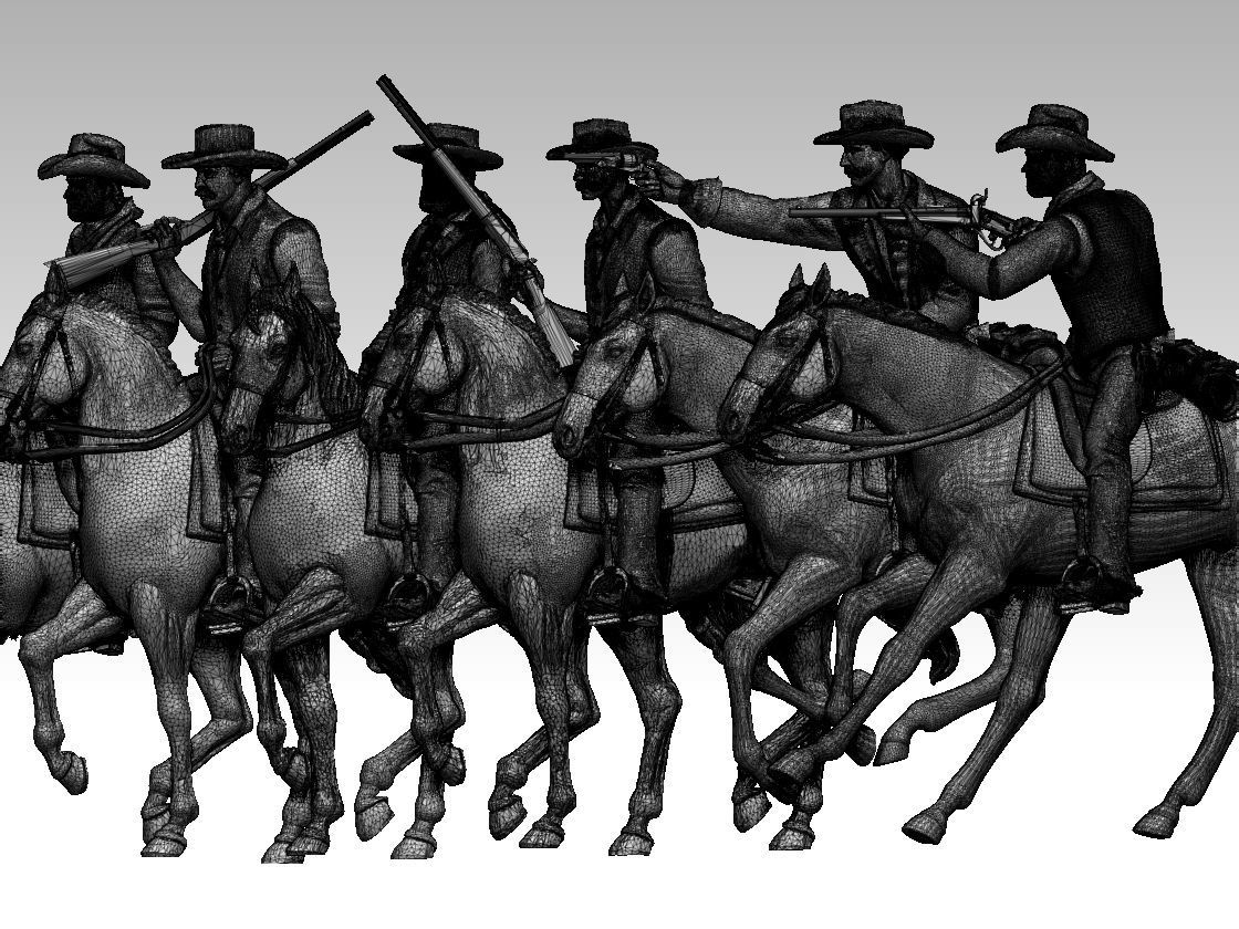 COWBOYS 3D print model_7