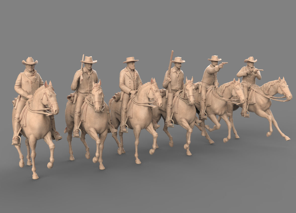 COWBOYS 3D print model_14