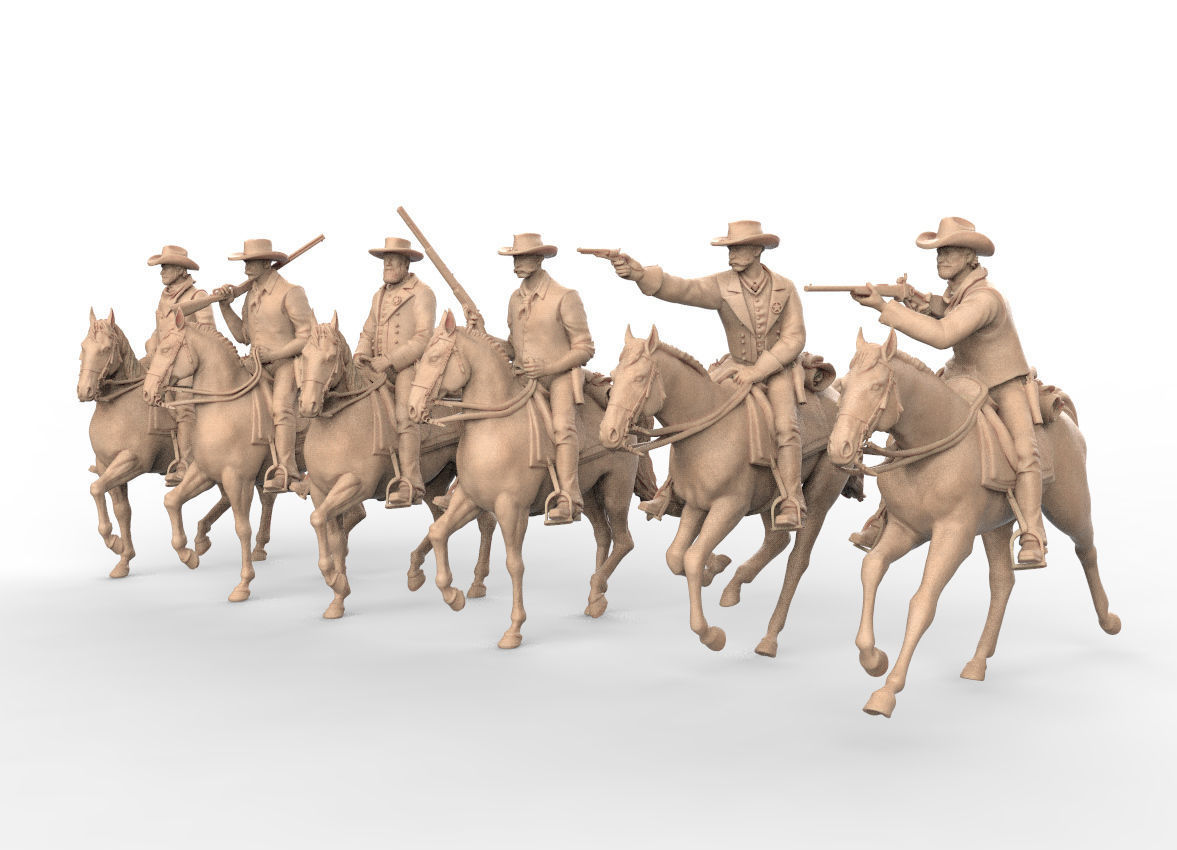 COWBOYS 3D print model_25