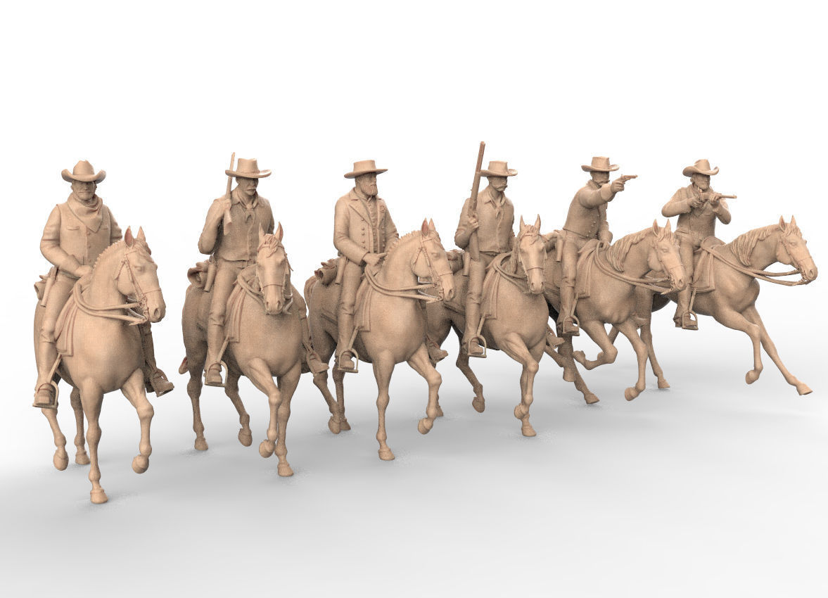 COWBOYS 3D print model_13