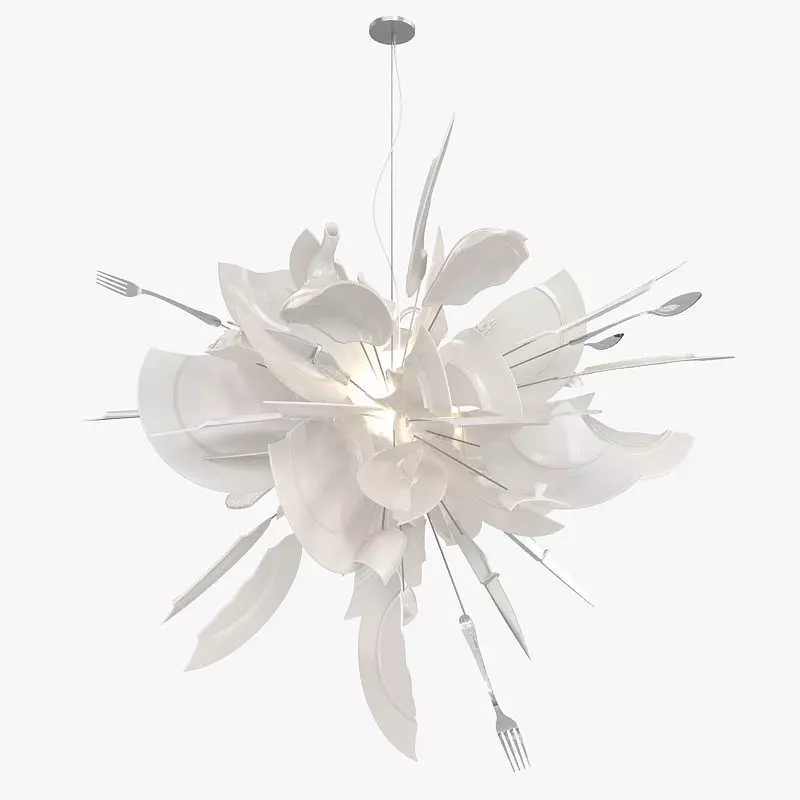 Light Ingo Maurer Porca Miseria 3D model_0