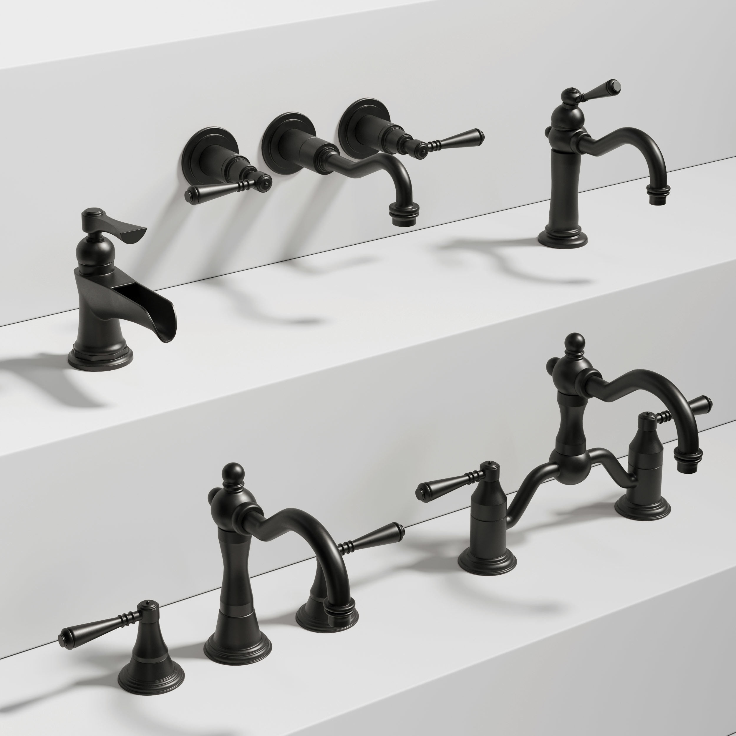 3D model Brizo bathroom faucet classic VR / AR / low-poly | CGTrader