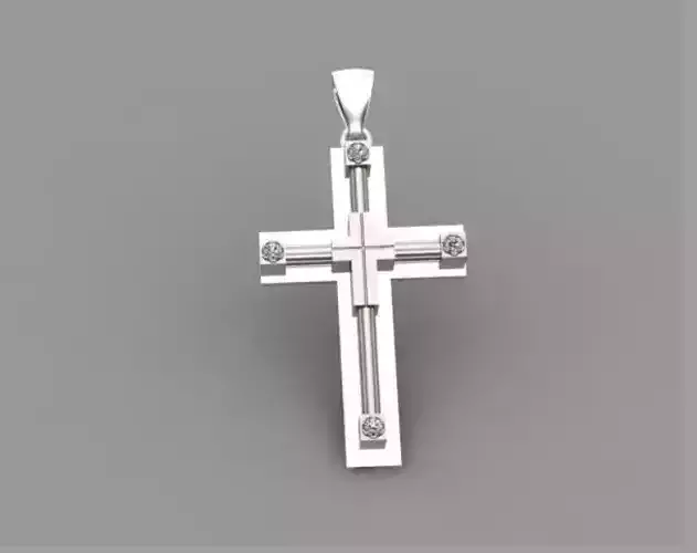 Minimalist Pendant Cross 