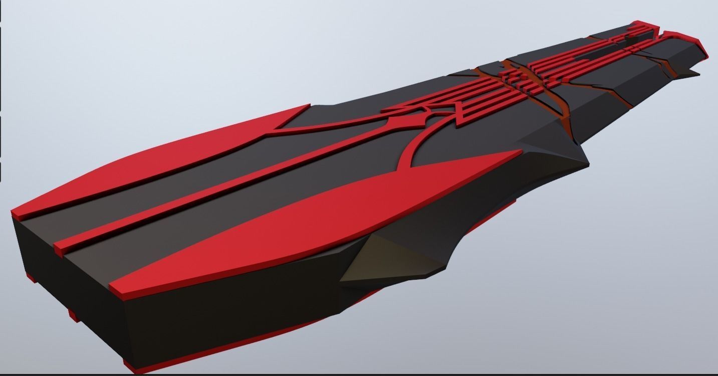 Wolfs Gravestone - Genshin Impact 3D print model 3D print model_5