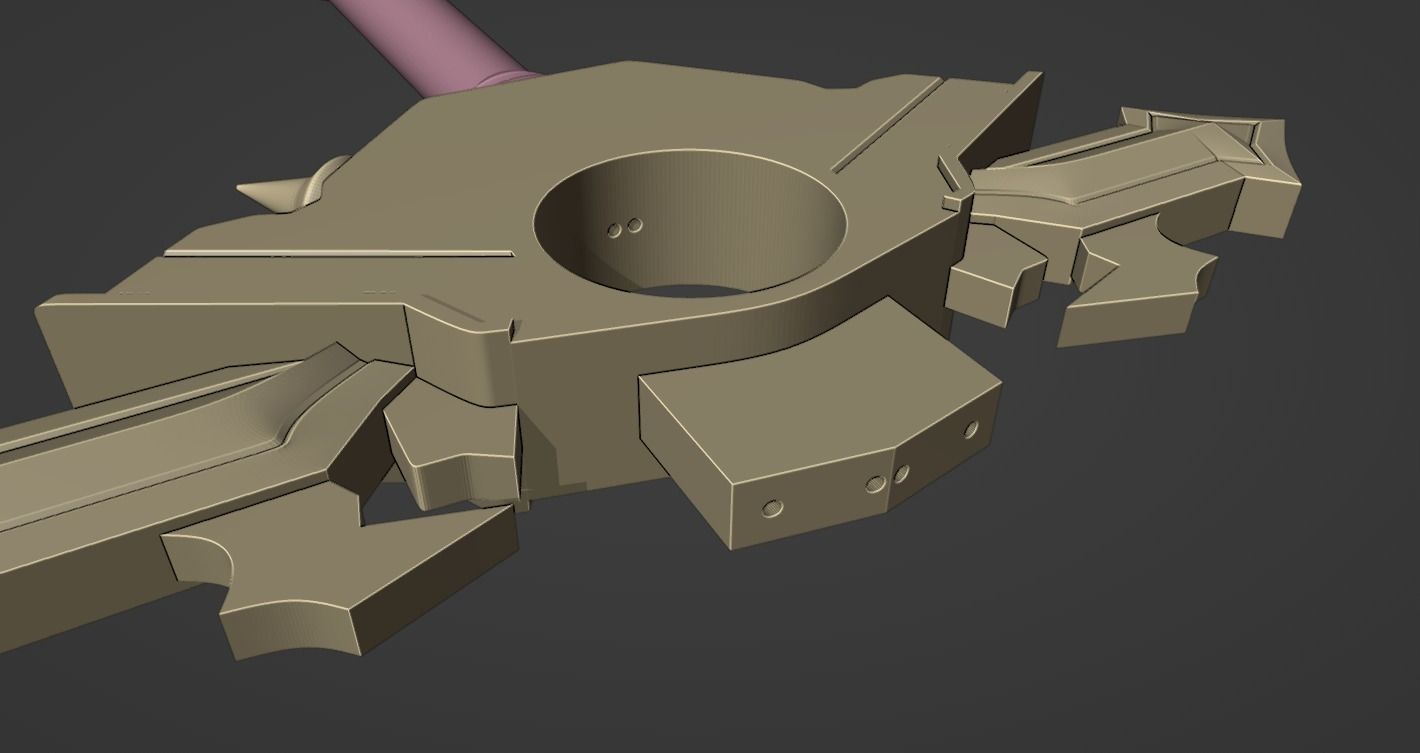 Wolfs Gravestone - Genshin Impact 3D print model 3D print model_12