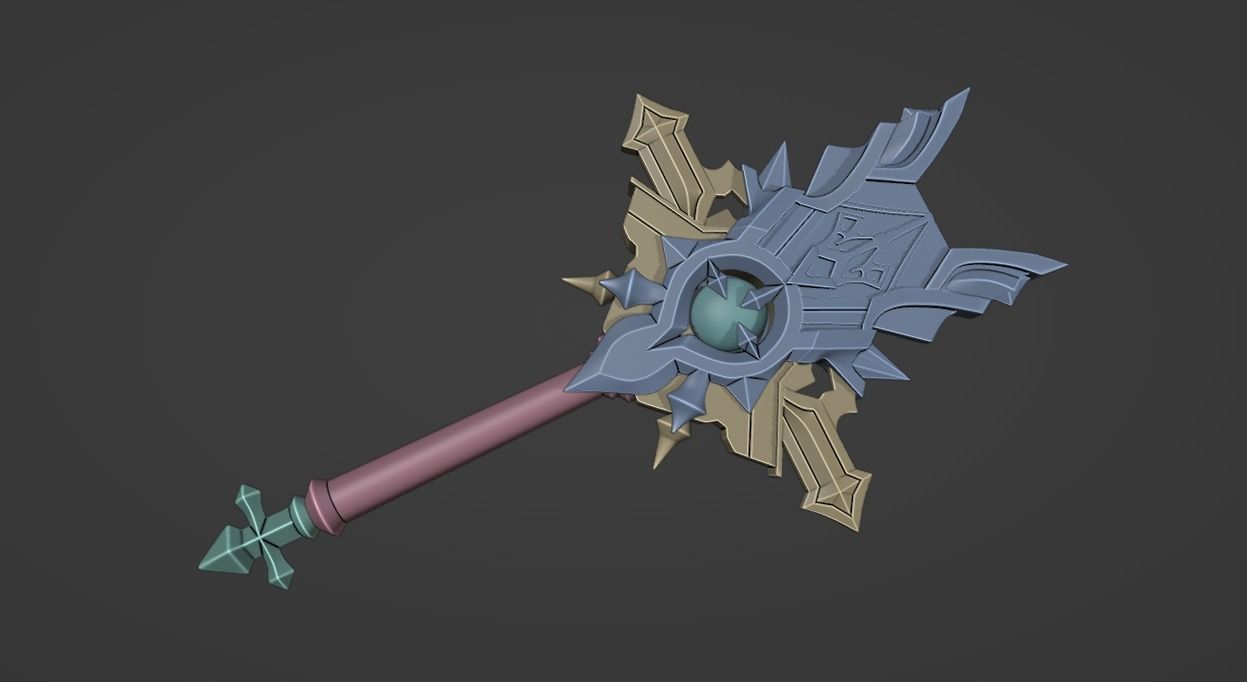 Wolfs Gravestone - Genshin Impact 3D print model 3D print model_9