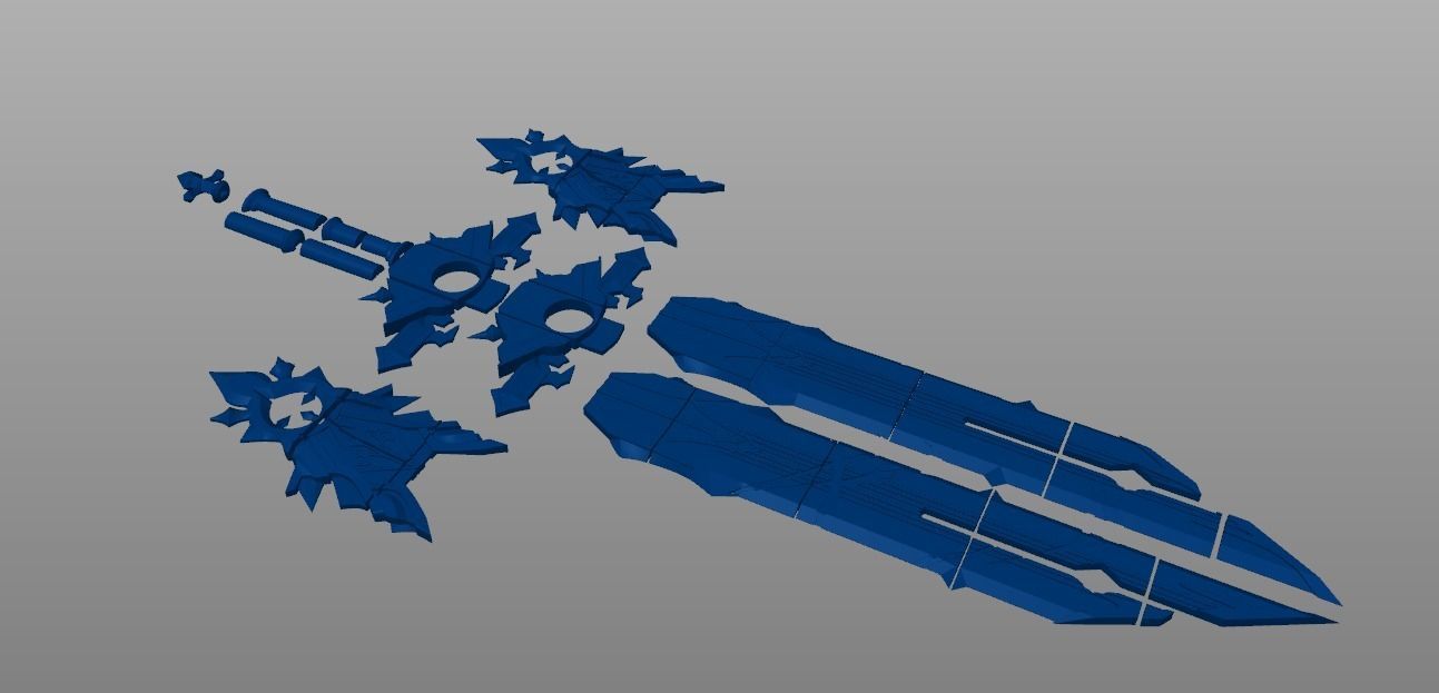 Wolfs Gravestone - Genshin Impact 3D print model 3D print model_8