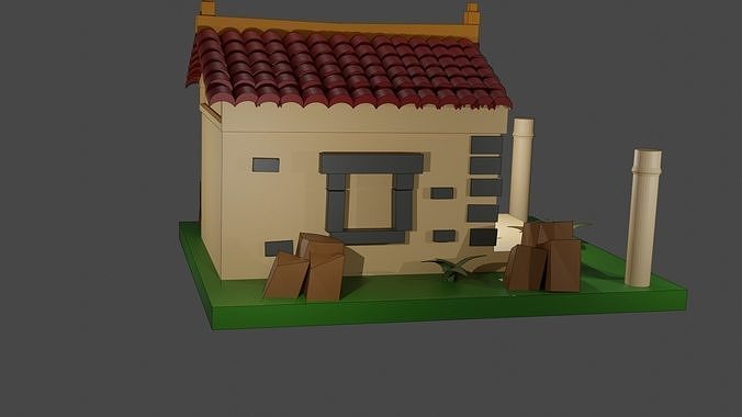 building roma -1 3D model