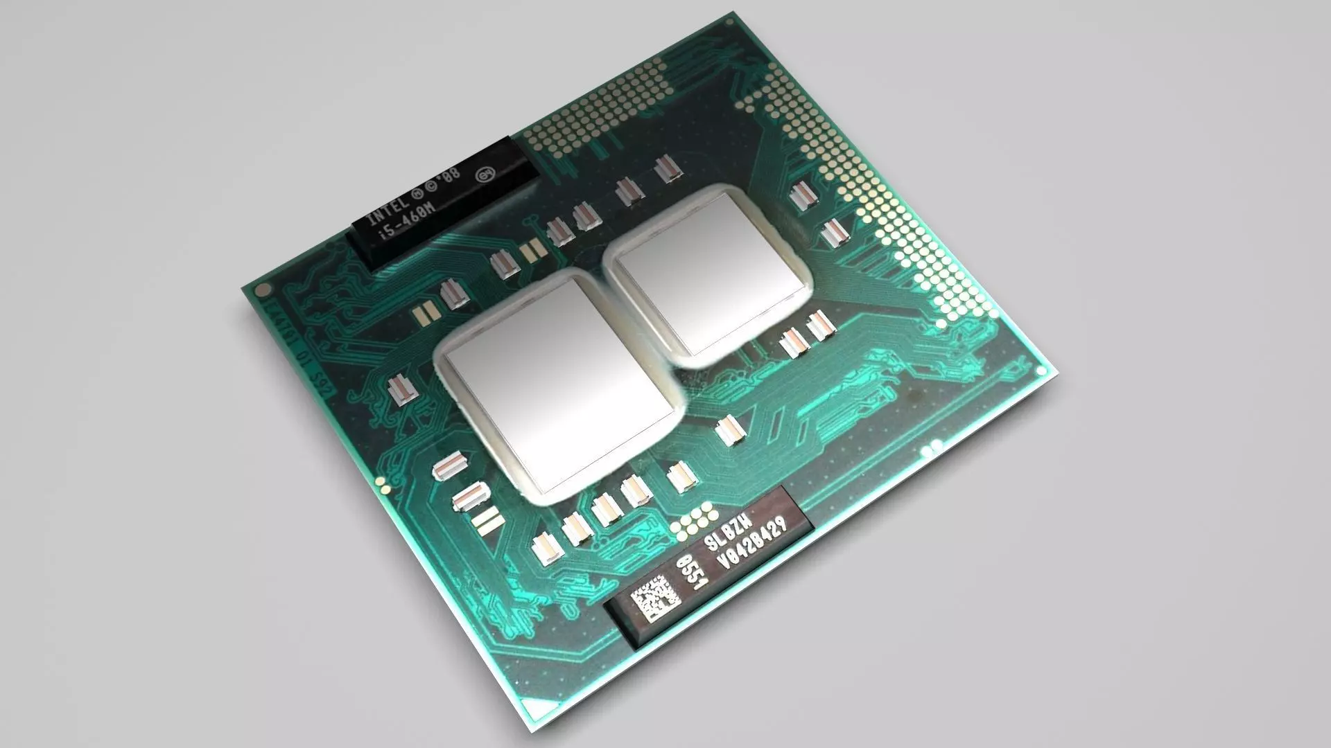Laptop Processor 3D model