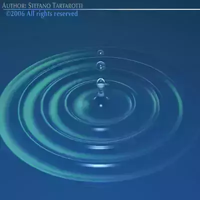 Waterdrops water drop 3D model