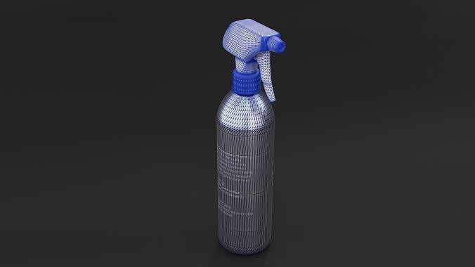 Car cleaning 3D model 7