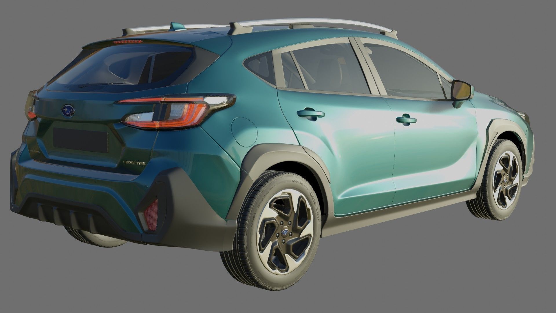 Subaru Crosstrek 2024 with interior model 3D model_19