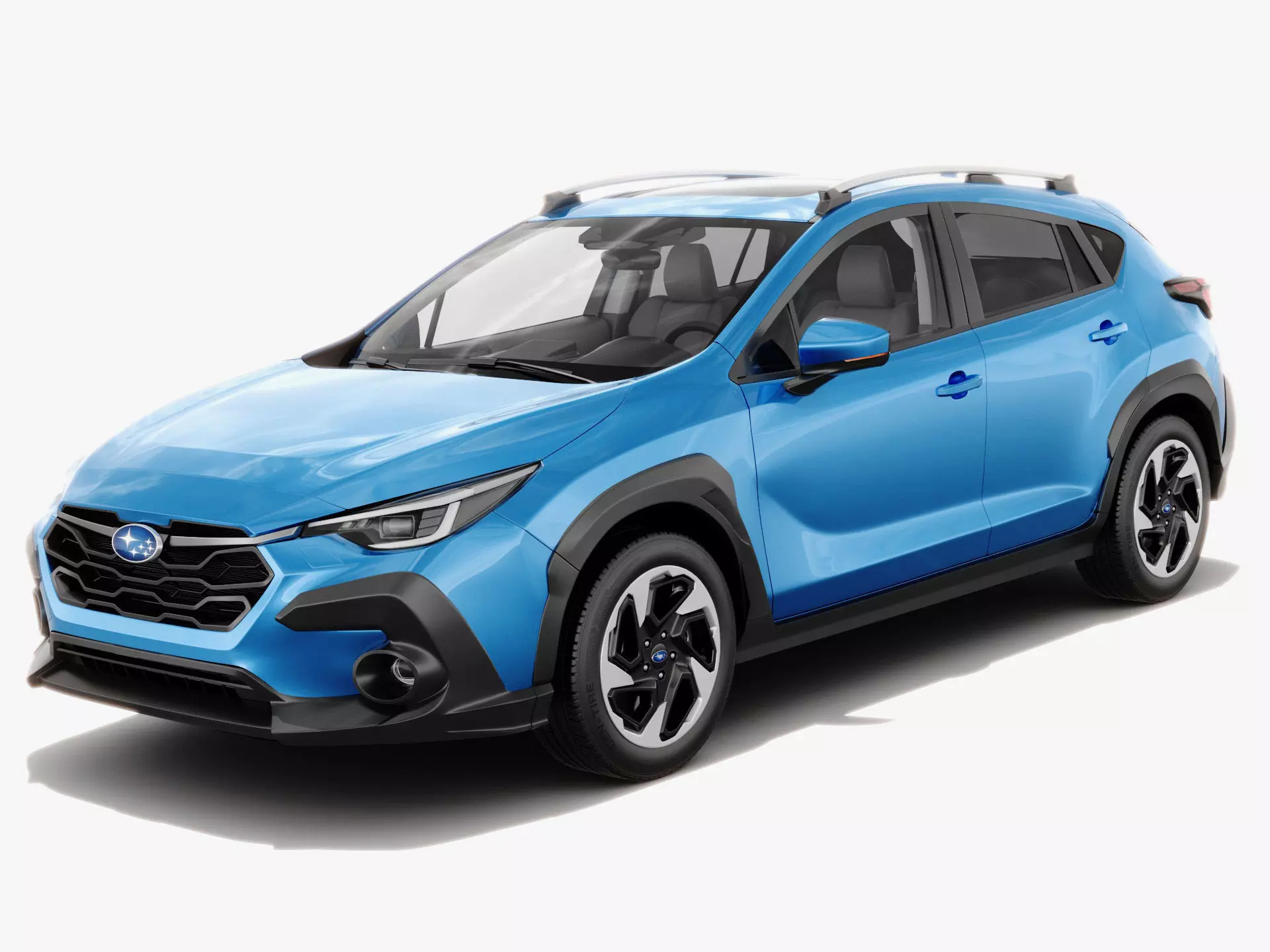 Subaru Crosstrek 2024 with interior model 3D model_0