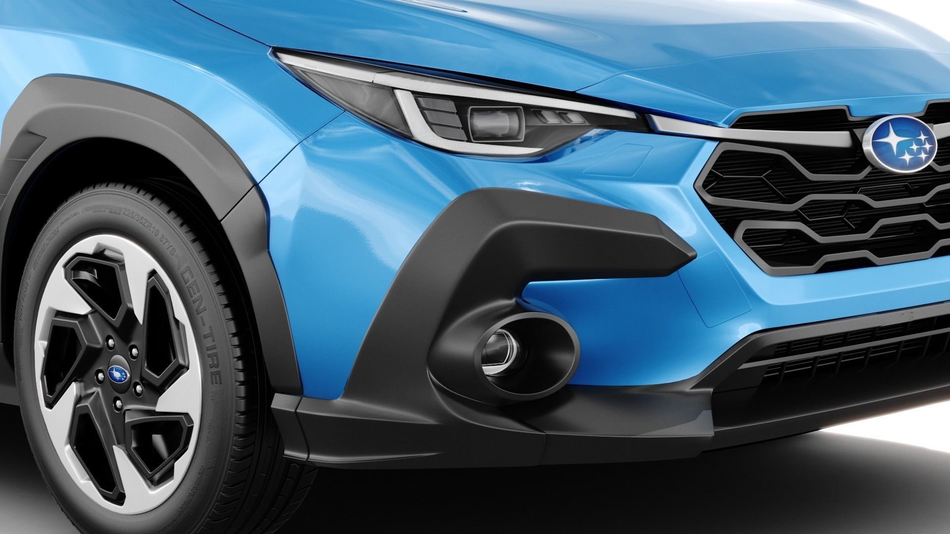 Subaru Crosstrek 2024 with interior model 3D model_10