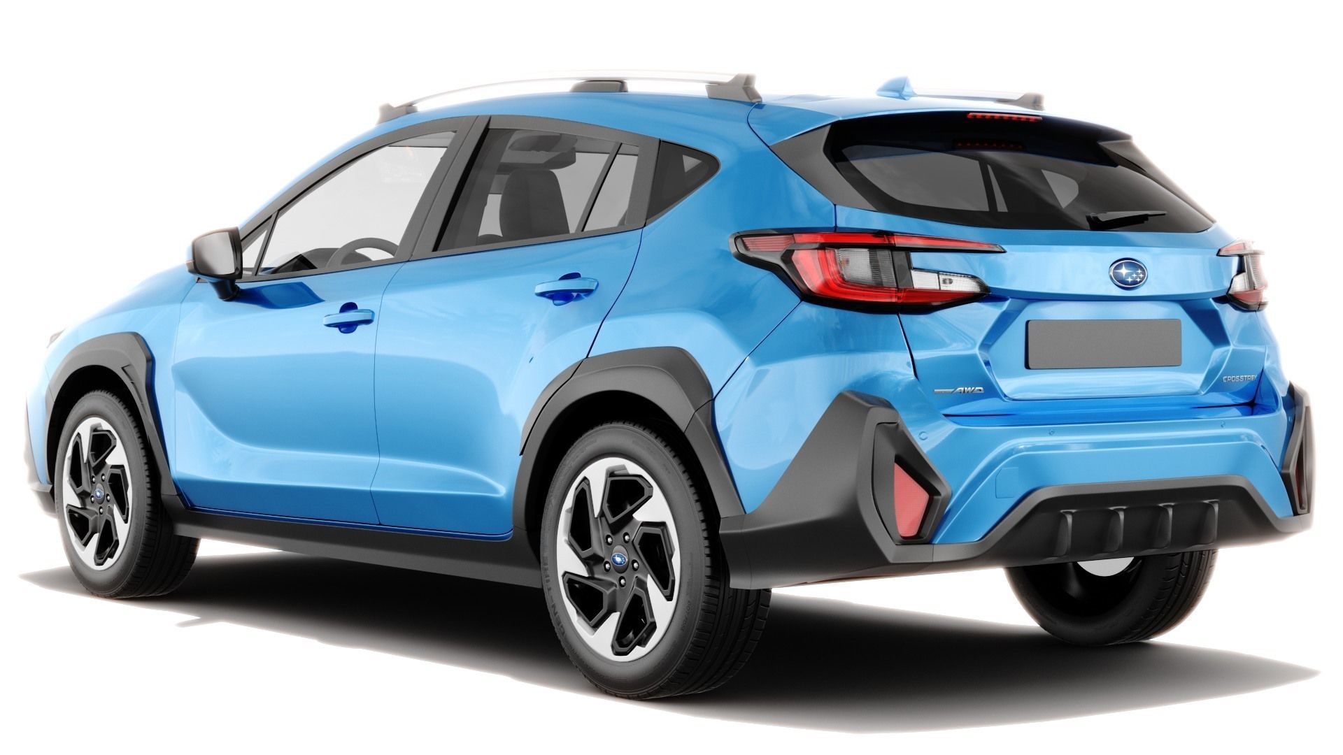 Subaru Crosstrek 2024 with interior model 3D model_4