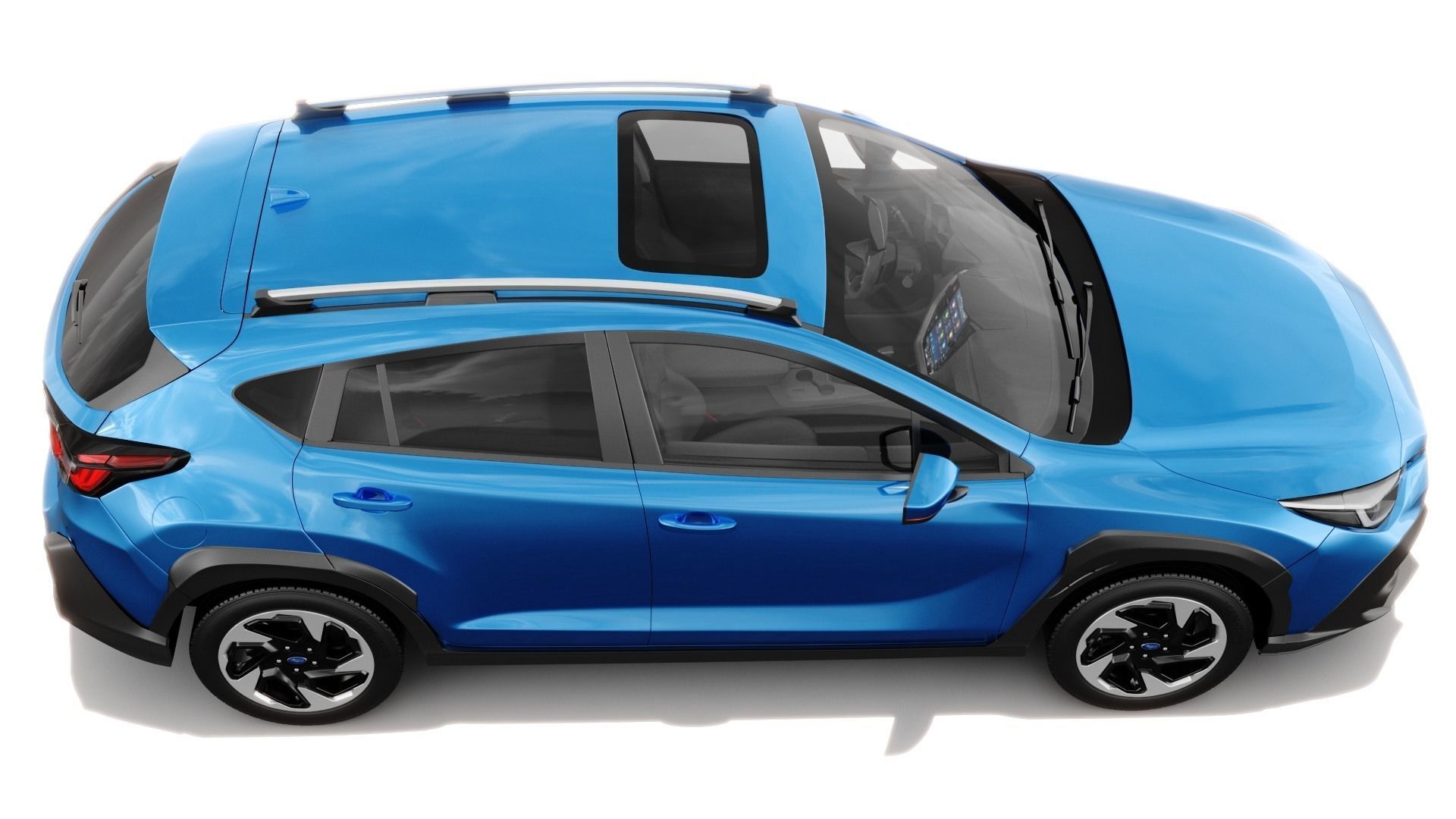 Subaru Crosstrek 2024 with interior model 3D model_7