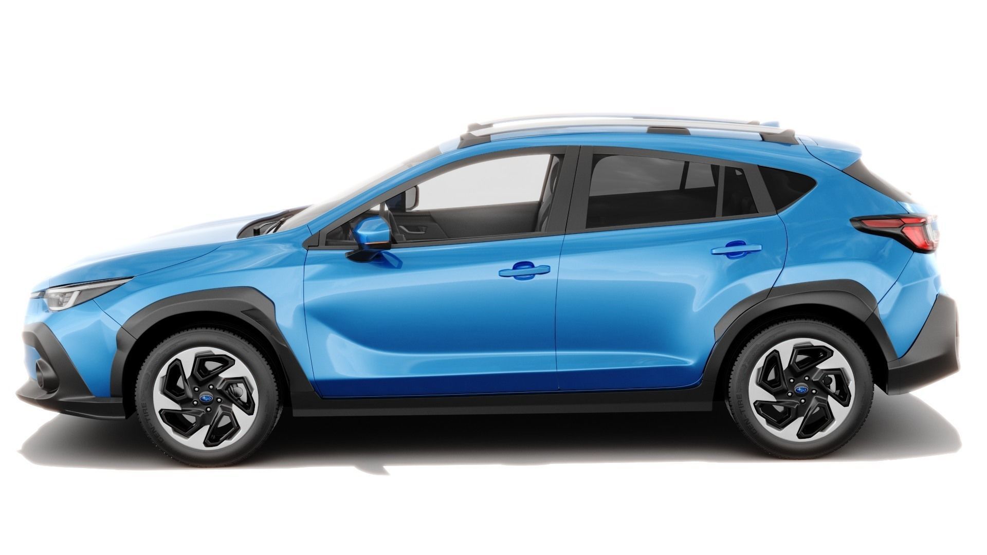 Subaru Crosstrek 2024 with interior model 3D model_3