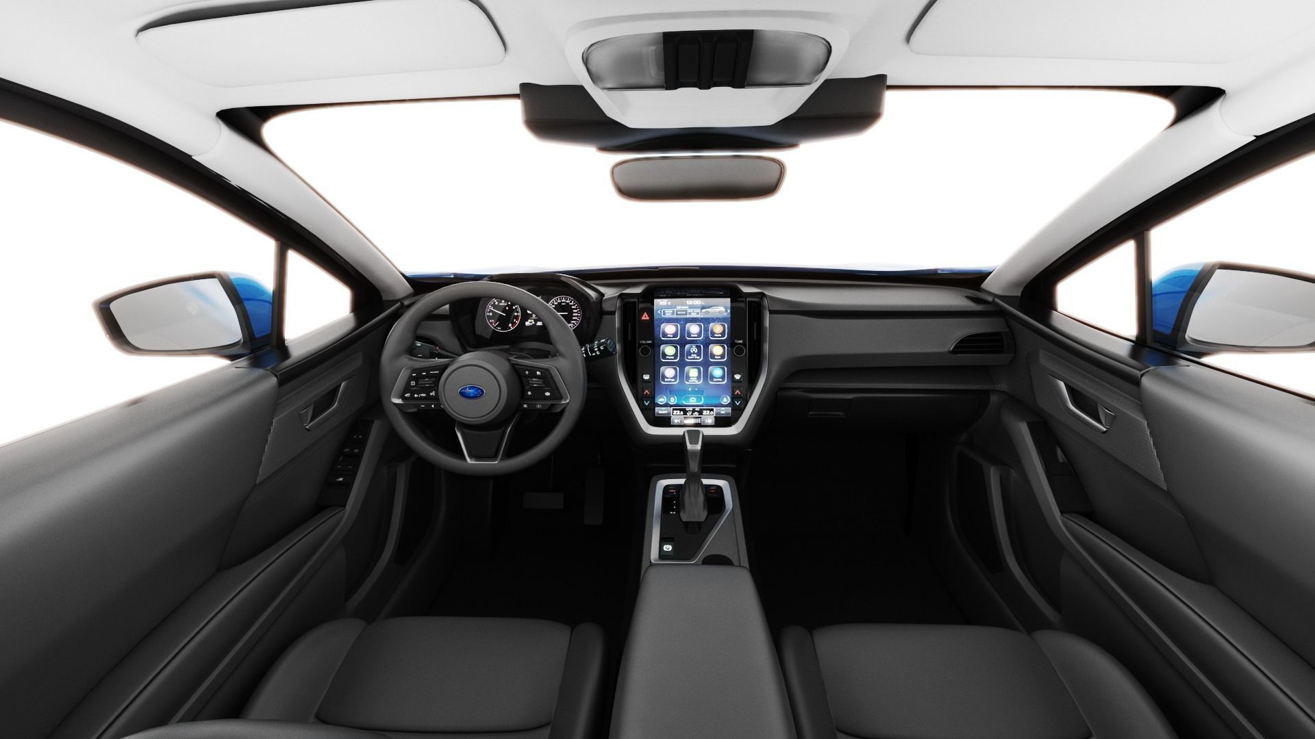 Subaru Crosstrek 2024 with interior model 3D model_16