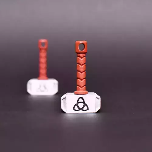 Fidget Key Chain Hammer of Thor