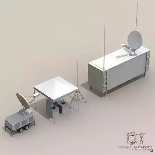 UAV Ground Control Stations 3D model