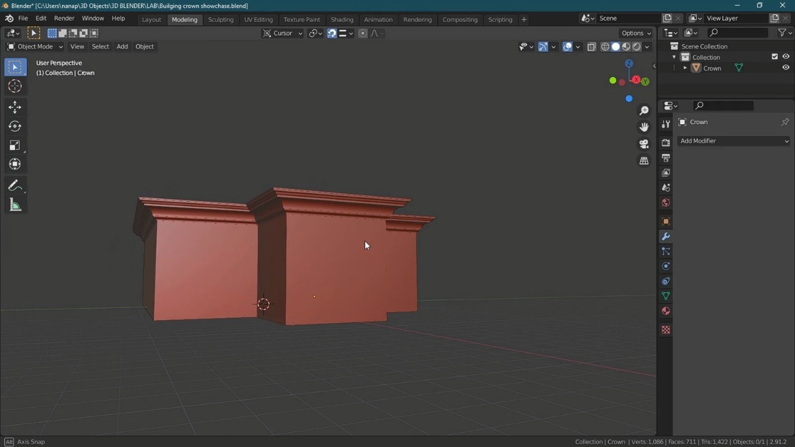 Building Cornice model Pack Free 3D model_9