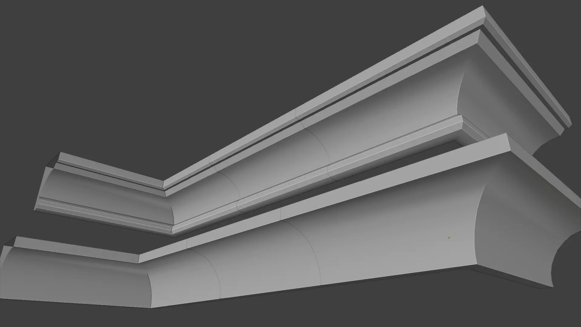 Building Cornice model Pack Free 3D model_0