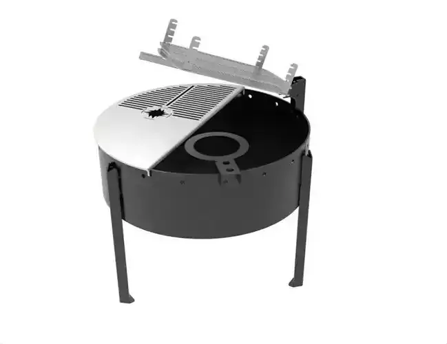BBQ OUTDOOR FIRE PIT BBQ GRILL HEATER GARDEN 