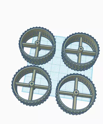 lego traction tires 3D print model