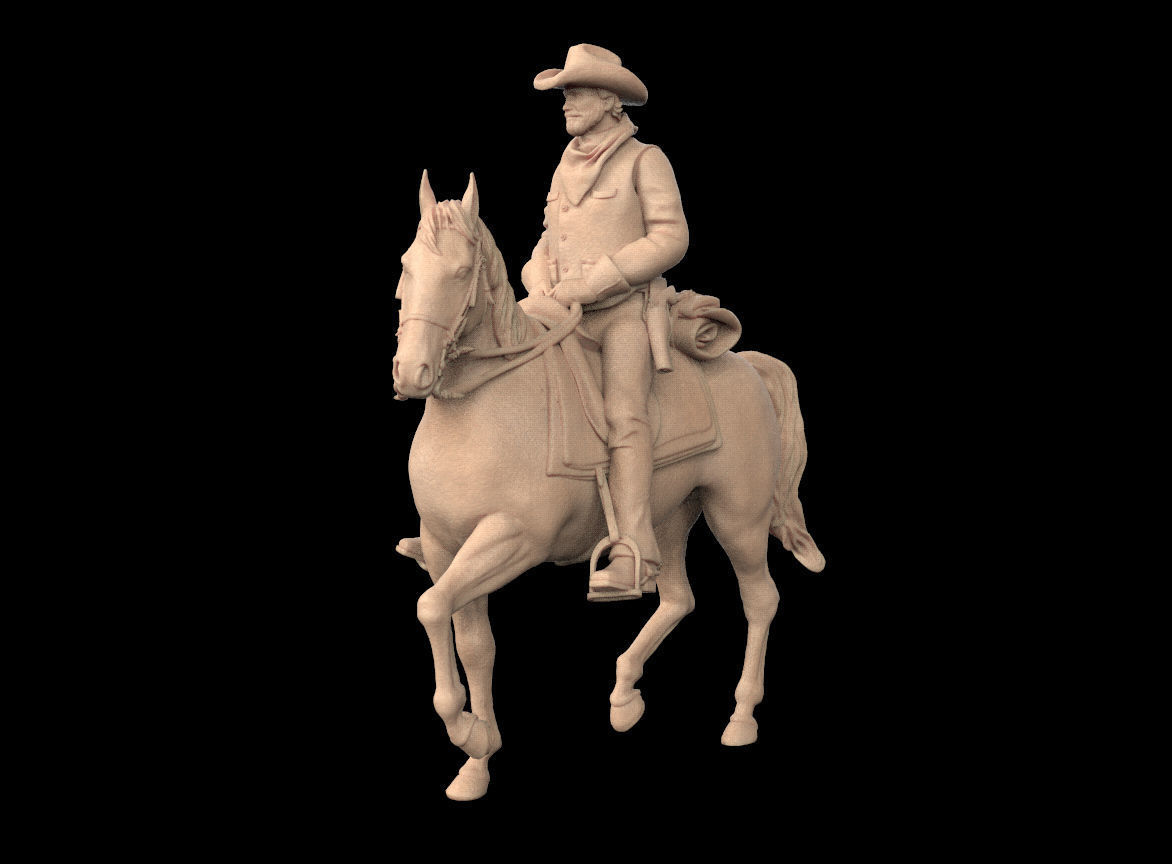 COWBOY 3D print model_1