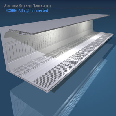 3 spaceship collection 3D model_14