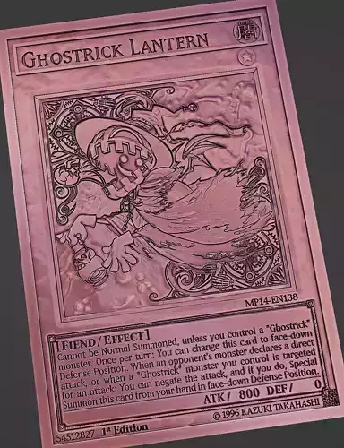 ghostrick lantern - yugioh