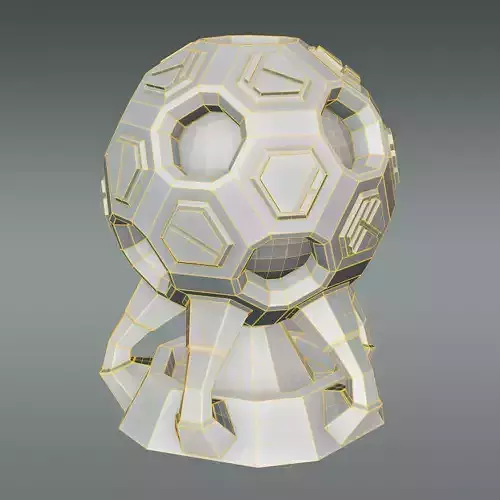 Shaderball technology style - hard surface