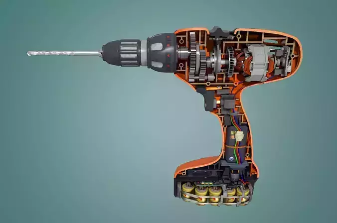 Realistic Next Generation Drill Internal Structure