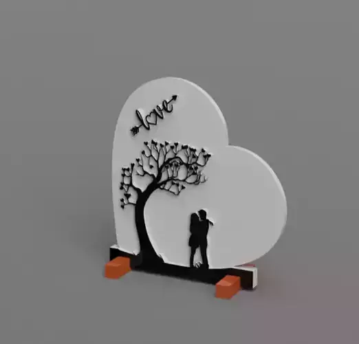 Valentine Love tree Couple